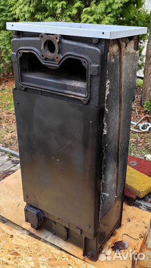 Газовый котел двухконтурный напольный