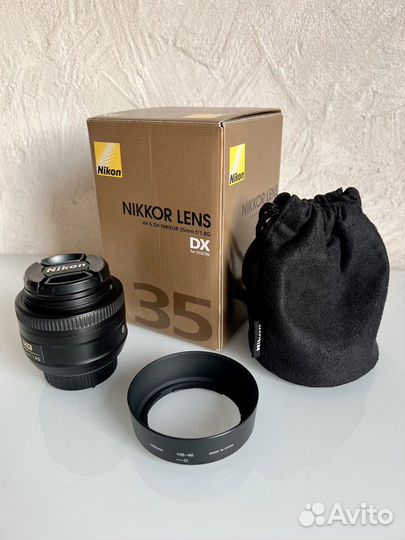 Объектив Nikon AF-S DX Nikkor 35mm f/1.8G