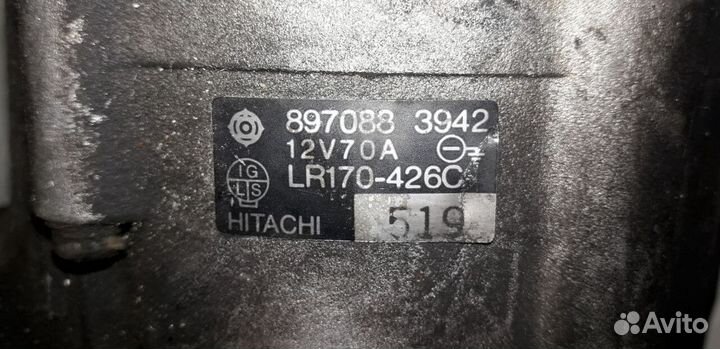 Генератор Mazda LR170-426C