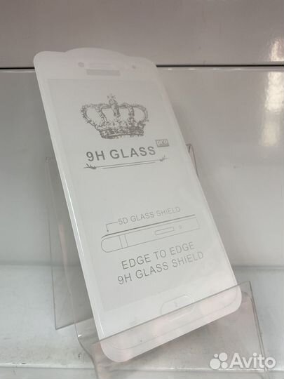 Защитное стекло Samsung J250/J2Pro/J2 2018, белое