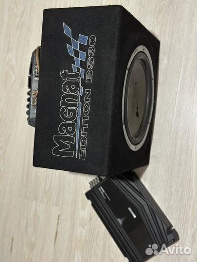 Сабвуфер и усилитель