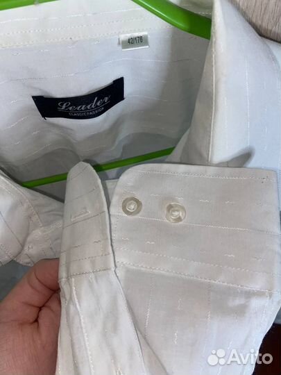 Рубашка белая, размер 42