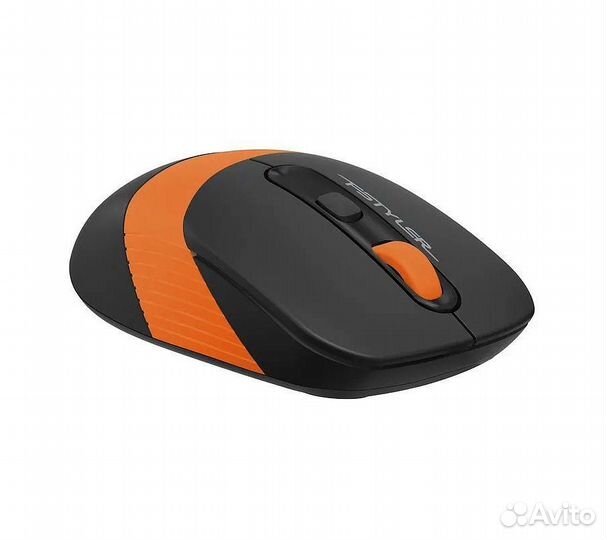 Беспроводная мышь A4Tech Fstyler FG10S, черный/ора