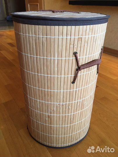 Корзина складная из бамбука