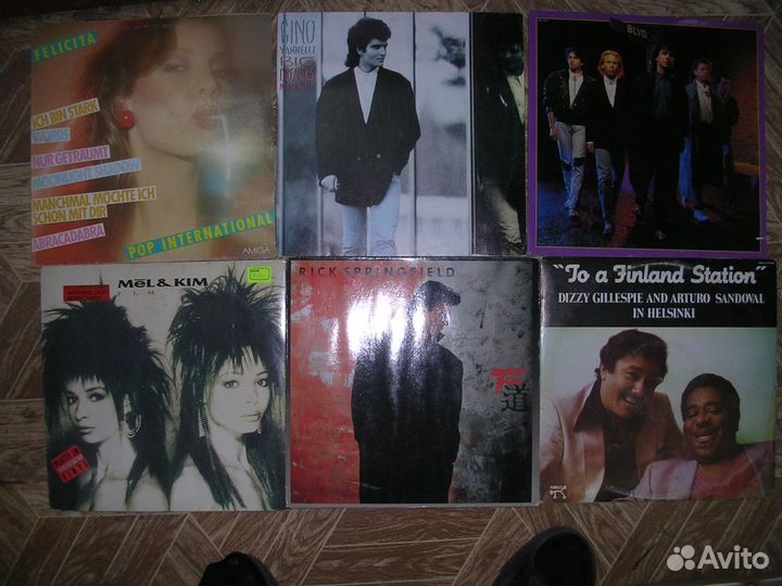 Пластинки фирменные