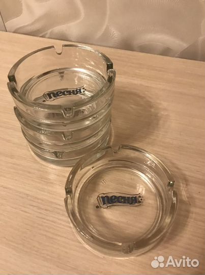 Пепельница стеклянная