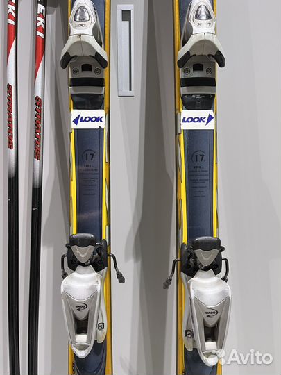 Горные лыжи K2 Axis 181 см с палками Leki