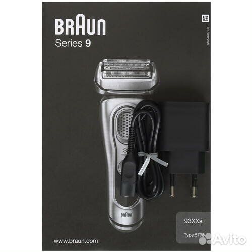 Электробритва Braun 9340s Series 9, noir