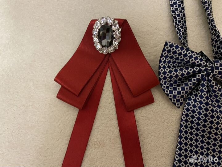 Бант галстук для девочки