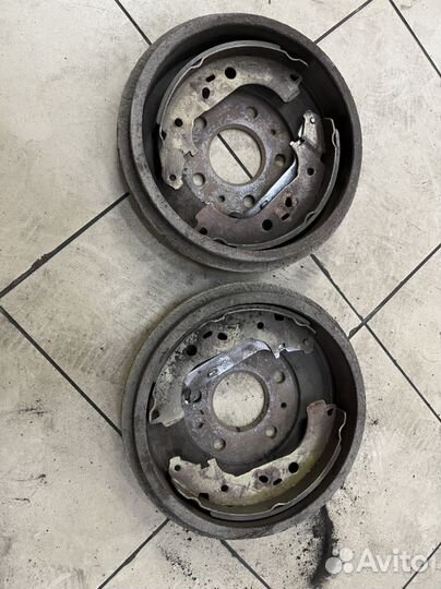 Барабаны тормозные с колодками Ford Focus 2