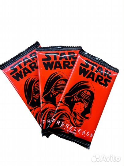 Карточки Звездные Воины 3 пака