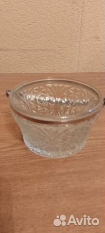 Ваза для фруктов хрустальная СССР