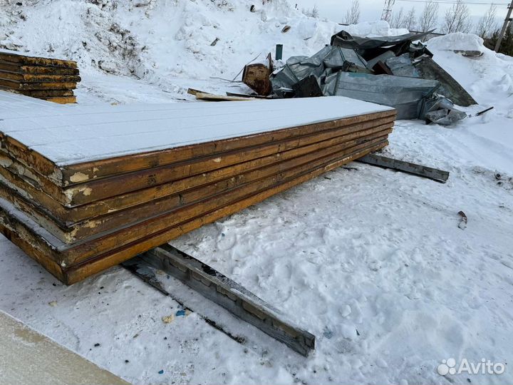 Стеновые сендвич панели 100мм