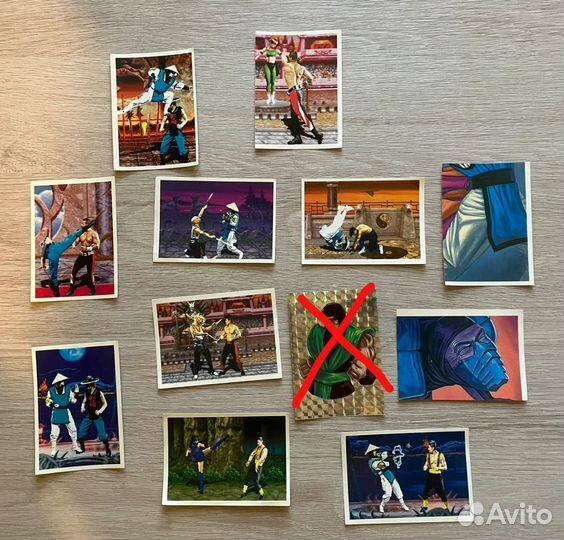 Наклейки панини мортал комбат 2