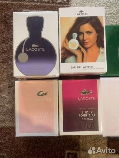 Туалетная вода lacoste eau женская