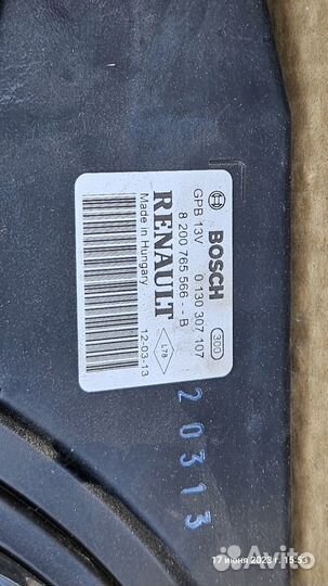 Вентилятор Renault 8200765566 оригинал