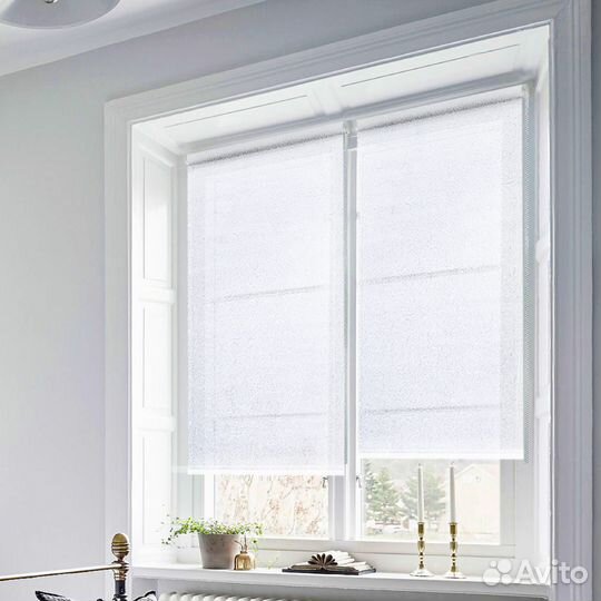 Рулонная штора полупрозрачная Финик