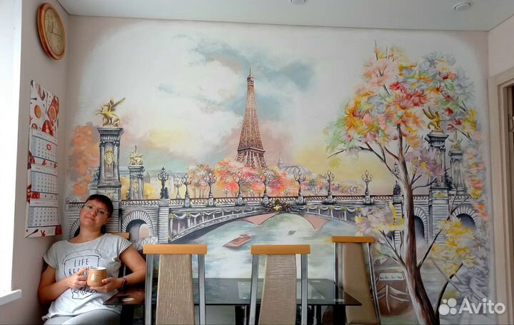 Роспись стен, рисунок на стене Челябинск