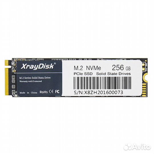 256 гб SSD M.2 накопитель Xraydisk NVMe PCI-e