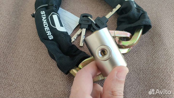 Цепь против угона для мото и вело