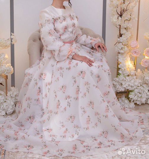 Вечернее платье в пол