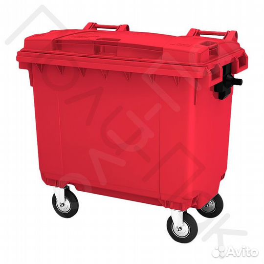 Мусорный контейнер пластиковый 660л R5802