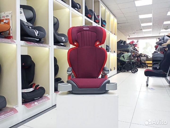 Автокресло 3-12лет Graco Junior Maxi Chili