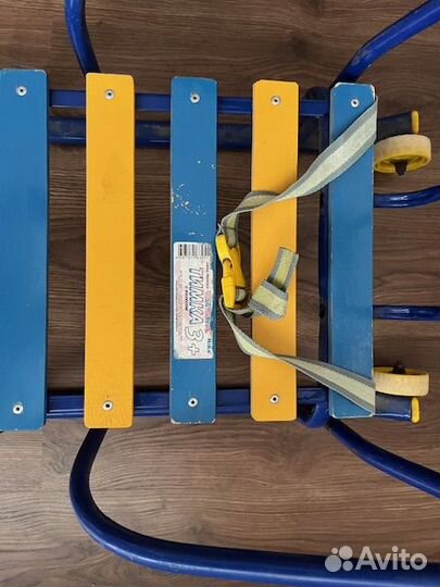 Детские санки с колесами