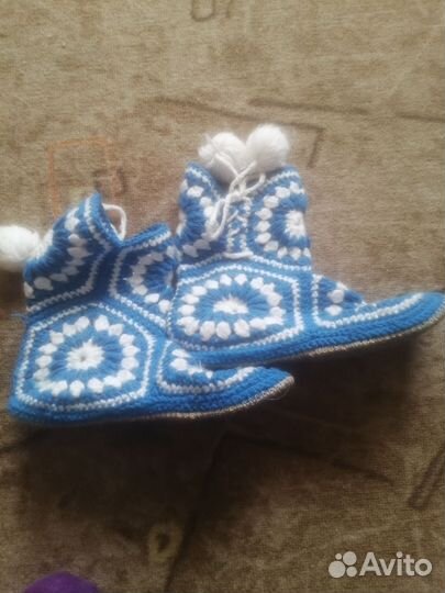 Носки вязаные ручной работы