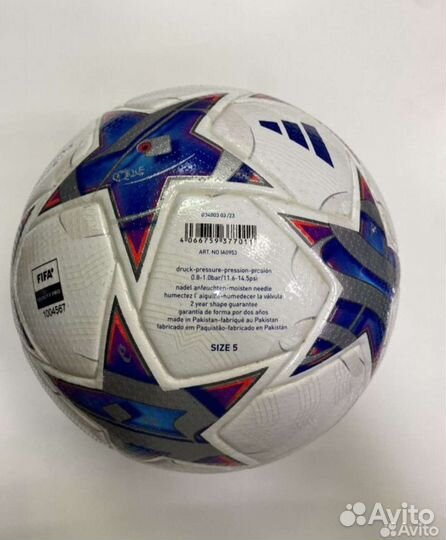 Футбольный мяч adidas лига чемпионов 2024 аригнал