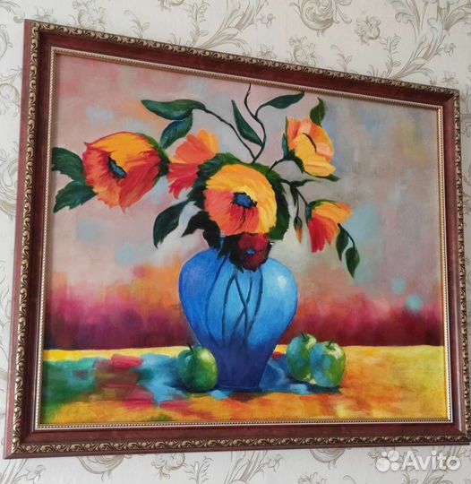 Картина маслом Натюрморт