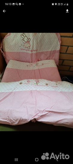 Бортики в кроватку