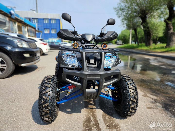 Квадроцикл ATV 200 Lux Extreme(синий)