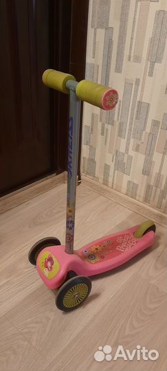 Самокат детский трехколесный бу