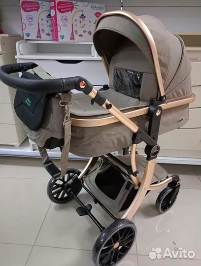 Коляска 3в1 luxmom 601A