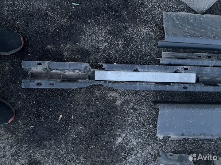 Декаративные пороги BMW x5e53