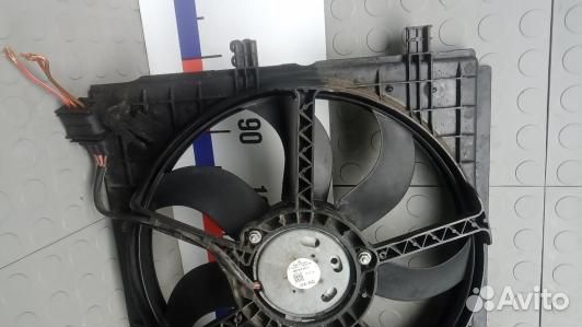Вентилятор радиатора skoda fabia 3, Номер 6R0959455E, 6R0121207Q (8OK27KE01)