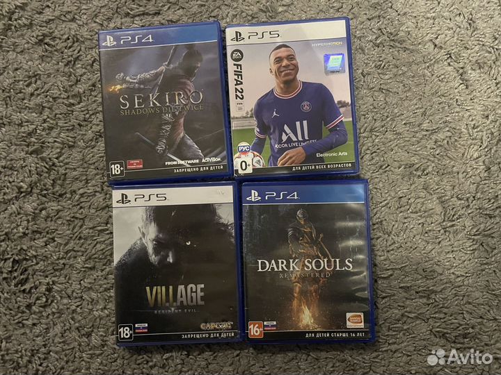 Игры Playstation 4 и Playstation 5