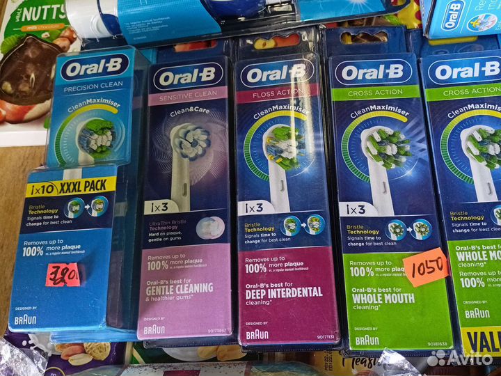 Насадки oral-b.цена за 1насадк-детские500/шт
