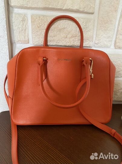 Сумка натуральная кожа италия оригинал coccinelle