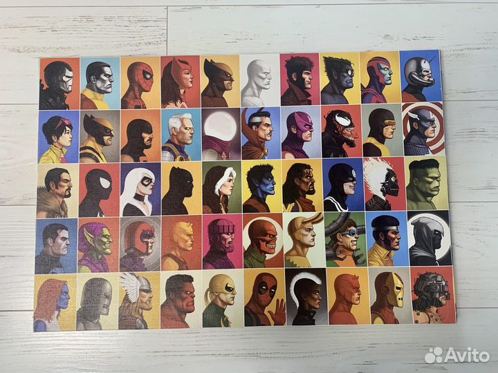 Marvel марвел постер и люди икс