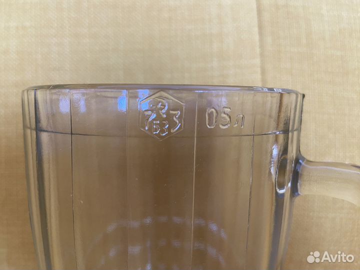 Кружка пивная,граненый стакан, лафитник СССР