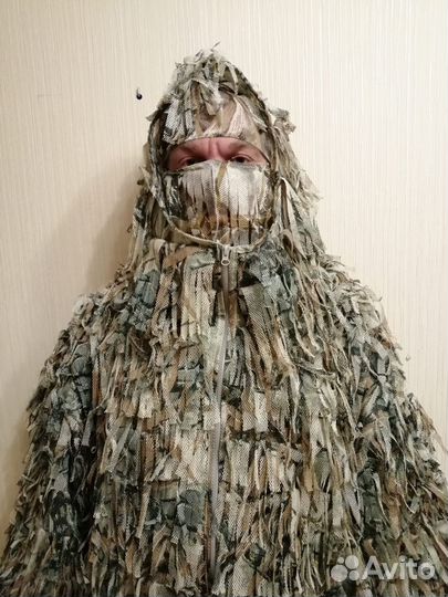 Одежда маскировочная, леший, кикимора, для охоты