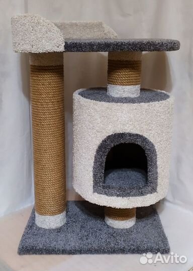 Когтеточки и домики для кошек