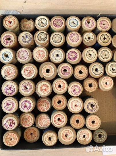 Нитки катушки СССР редкие