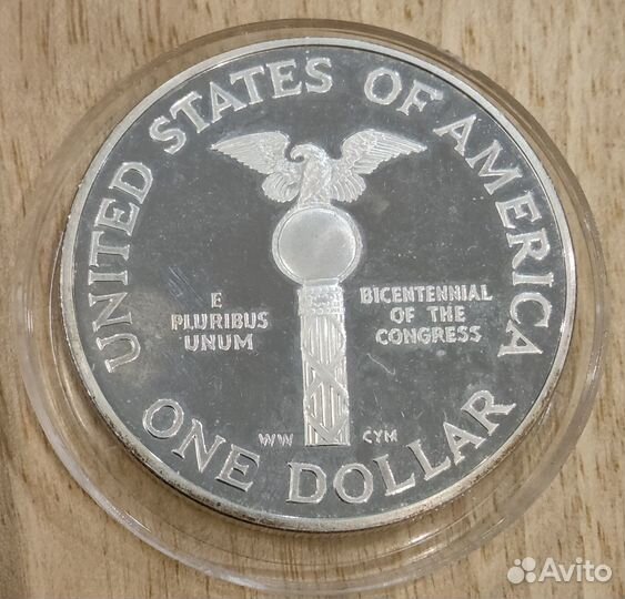 Монета США 1 доллар