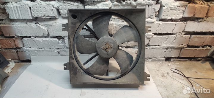 Вентилятор радиатора Hyundai Accent II (+тагаз)