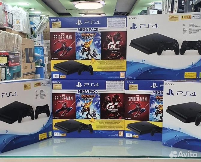 Sony PS4+3500 Игр+прошита