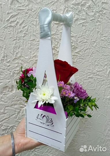 Корзинка с цветами