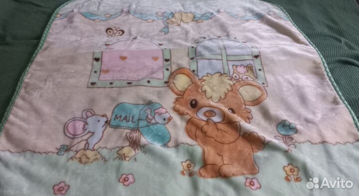 Одеяло покрывало детское 100 на 110 новое